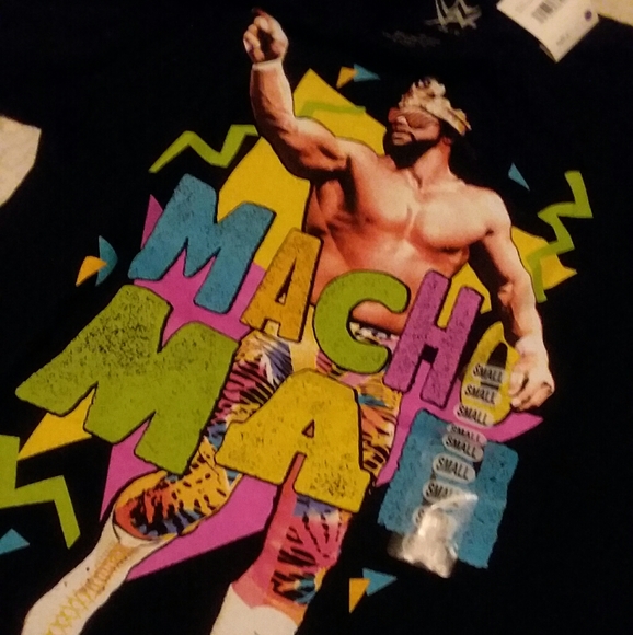 WWF : MACHO MAN RANDY SAVAGE TEE - Picture 6 of 7